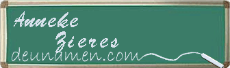 Anneke Zieres Visitenkarte